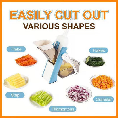 5-in-1 Safe Food Slicer & Grater