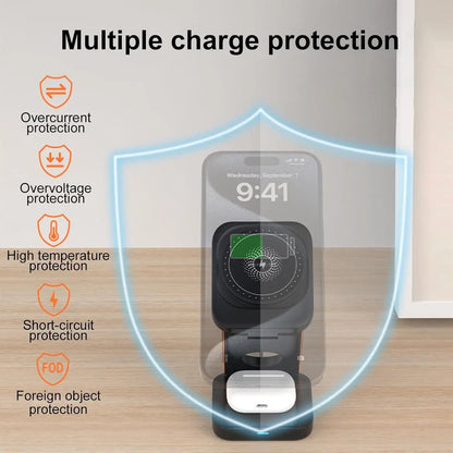 3 in 1 Foldable  Charging Station